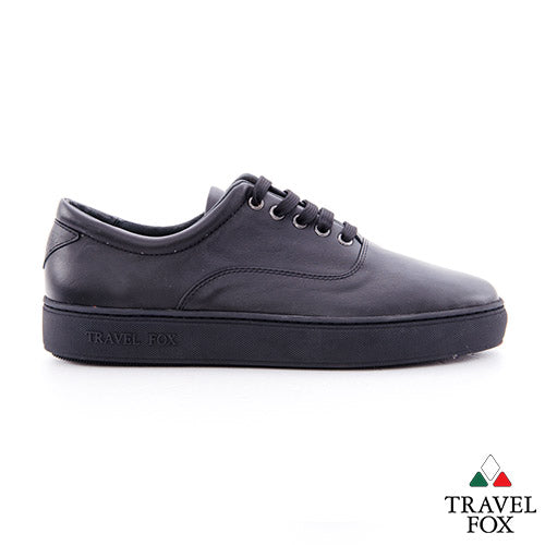 MEN'S LOW-CUT - NAPPA LEATHER BLACK