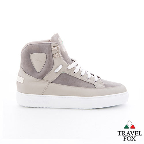 MEN'S LEATHER & SUEDE MIDS - GREY