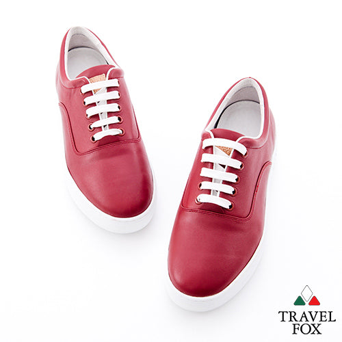 MEN'S LOW-CUT - NAPPA LEATHER RED
