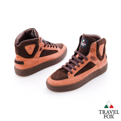 MEN'S LEATHER & SUEDE MIDS - TAN