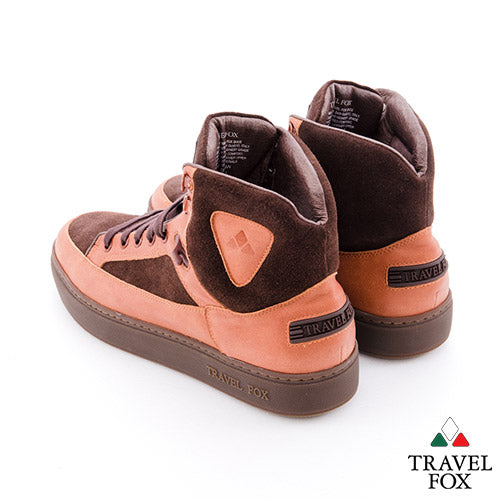 MEN'S LEATHER & SUEDE MIDS - TAN