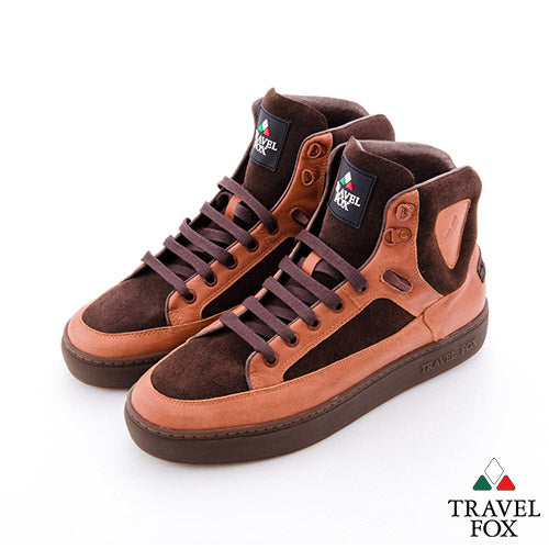MEN'S LEATHER & SUEDE MIDS - TAN