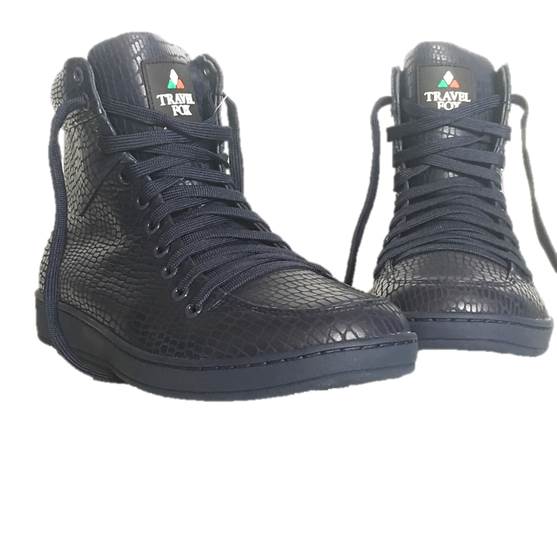 MEN'S 900 SERIES - EMBOSSED SNAKE PRINT NAVY