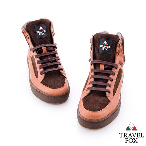 MEN'S LEATHER & SUEDE MIDS - TAN