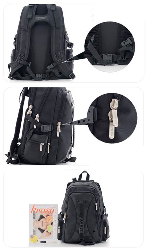 LAPTOP BACKPACK - BLACK