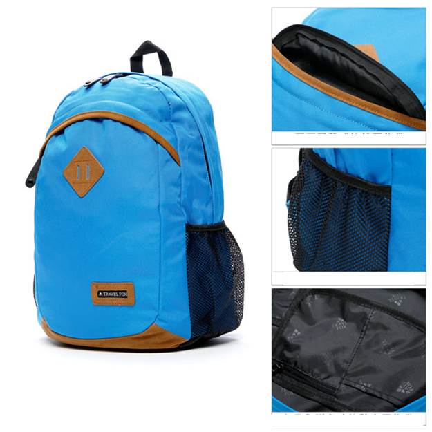 'TRAVEL LIGHT' BACKPACK- BLUE