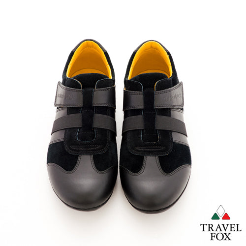 MEN'S SELECT VELCRO STRAP CASUAL OXFORD - BLACK
