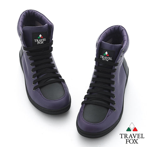 WOMEN'S 900 SERIES - TWO-TONE PURPLE & BLACK NAPPA LEATHER