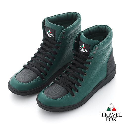 MEN'S 900 SERIES - TWO-TONE GREEN & BLACK NAPPA LEATHER