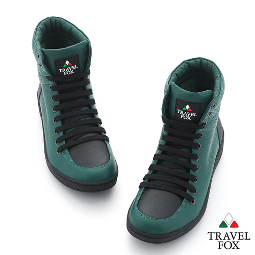 MEN'S 900 SERIES - TWO-TONE GREEN & BLACK NAPPA LEATHER
