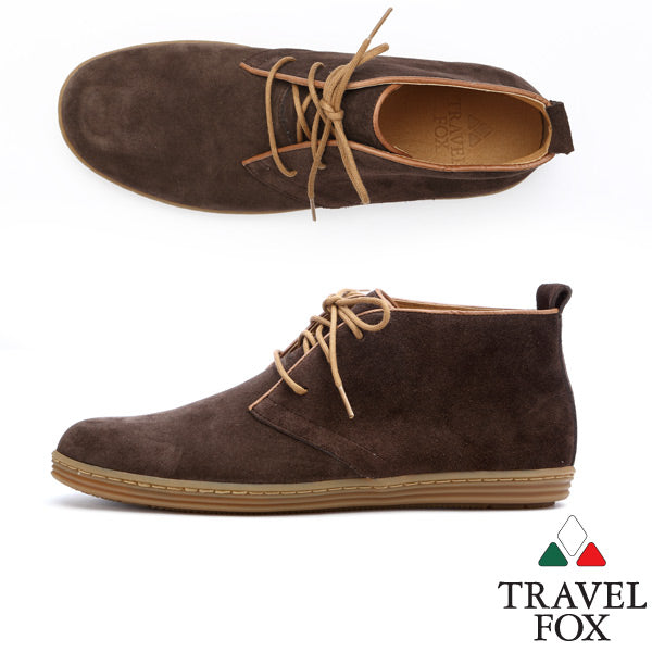 MEN'S DESERT BOOTS - SUEDE DARK BROWN